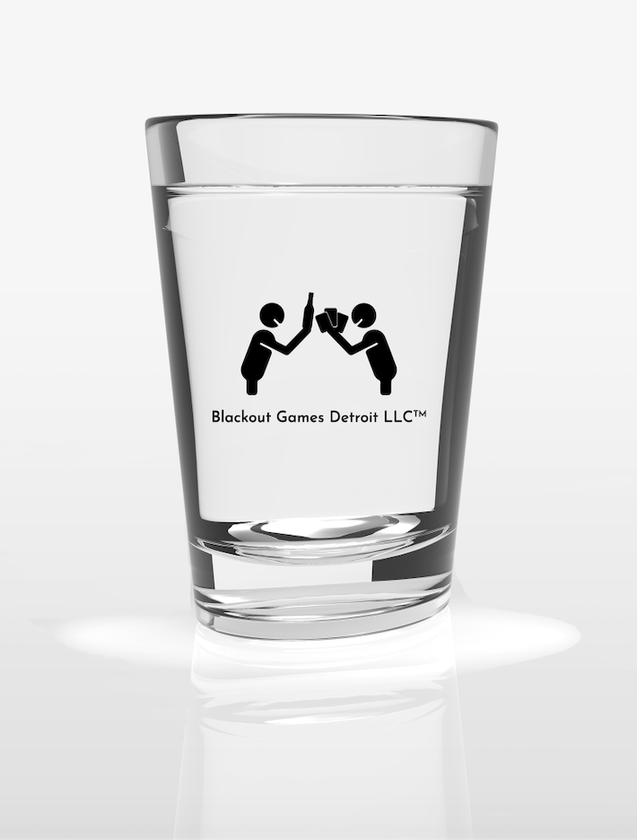 Blackout Games Shot Glasses (2 PACK)